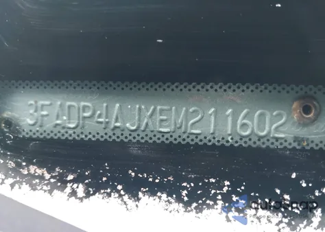 2014 Ford Fiesta S from USA, damaged, VIN 3FADP4AJXEM211602